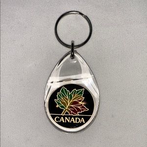 Canada Leaf Keychain NWOT